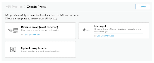 Creating API Proxy 