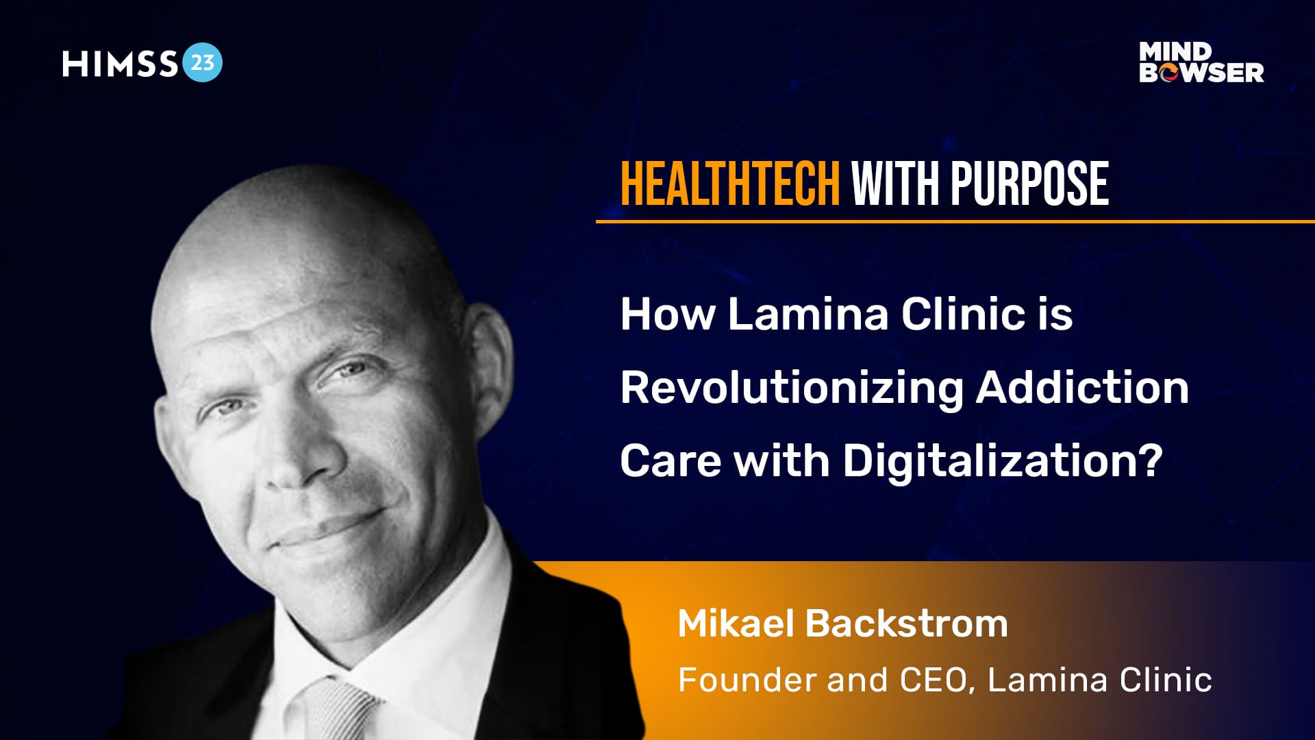 Revolutionizing Addiction Care through Digitalization - Podcast by Mikael Backstrom