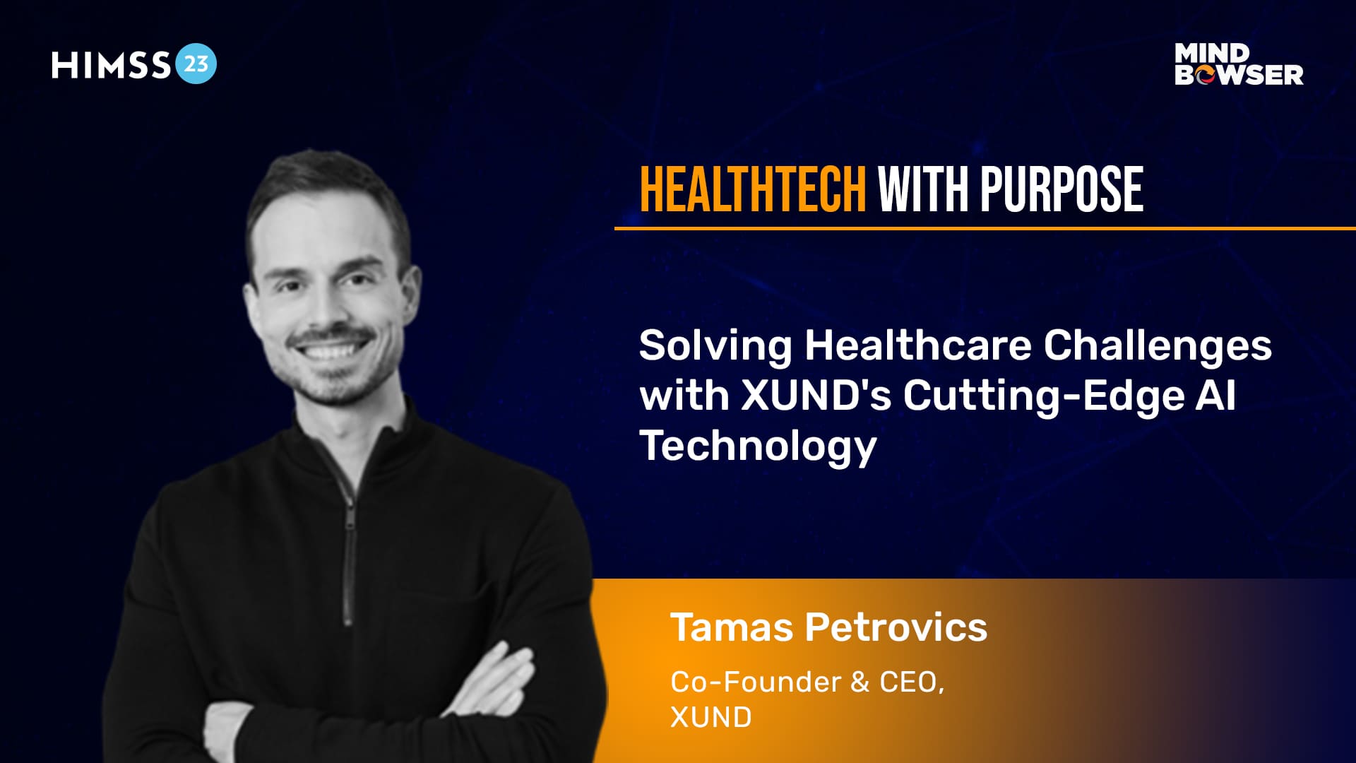 Solving Healthcare Challenges with Cutting-Edge AI Technology Podcast by - Tamas Petrovics