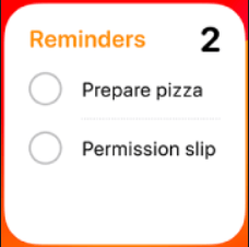 widgets