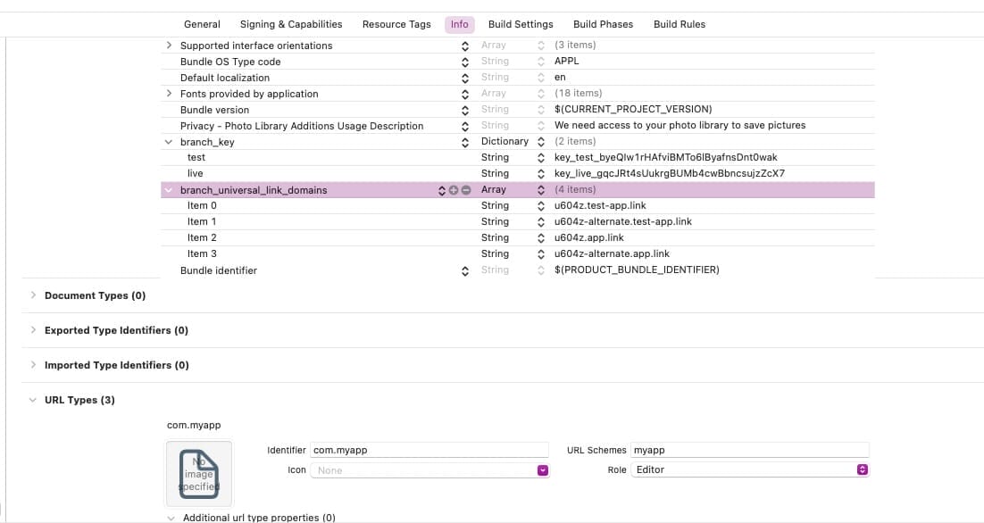 iOS-Xcode-Link