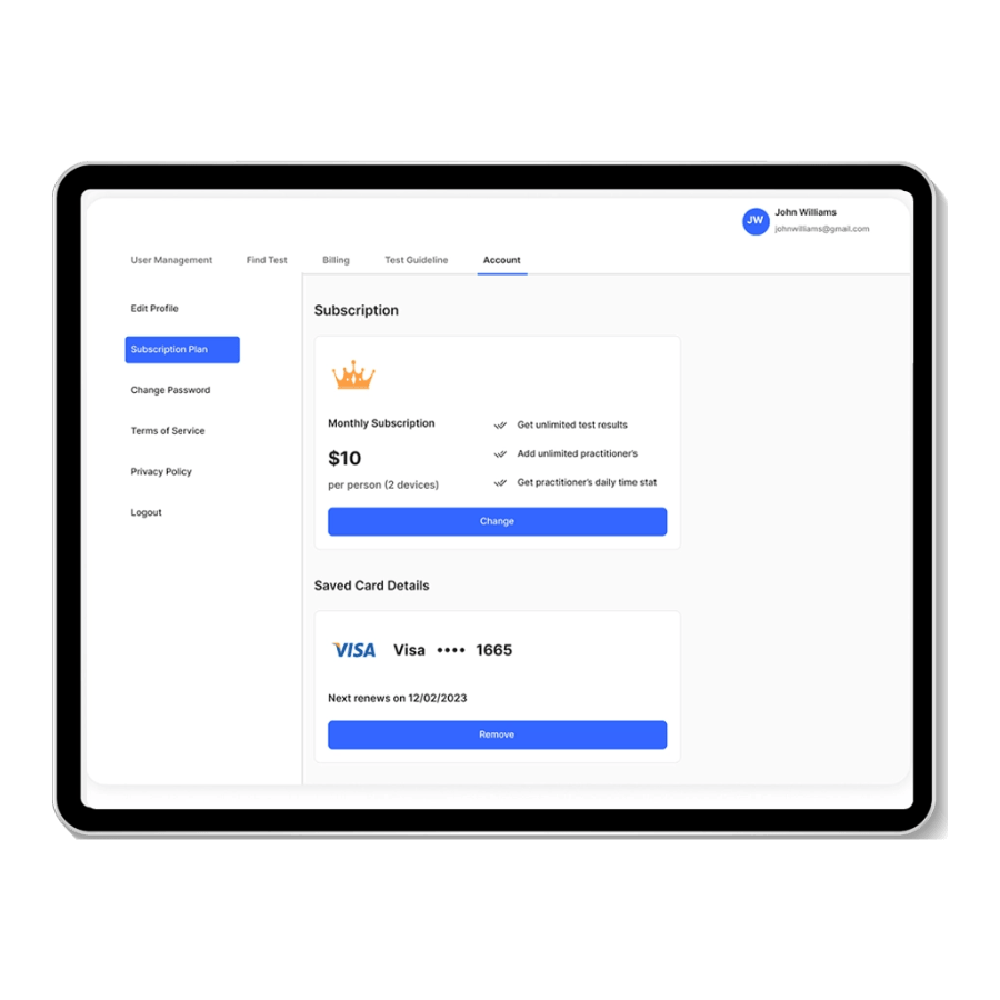 User Adoption Form