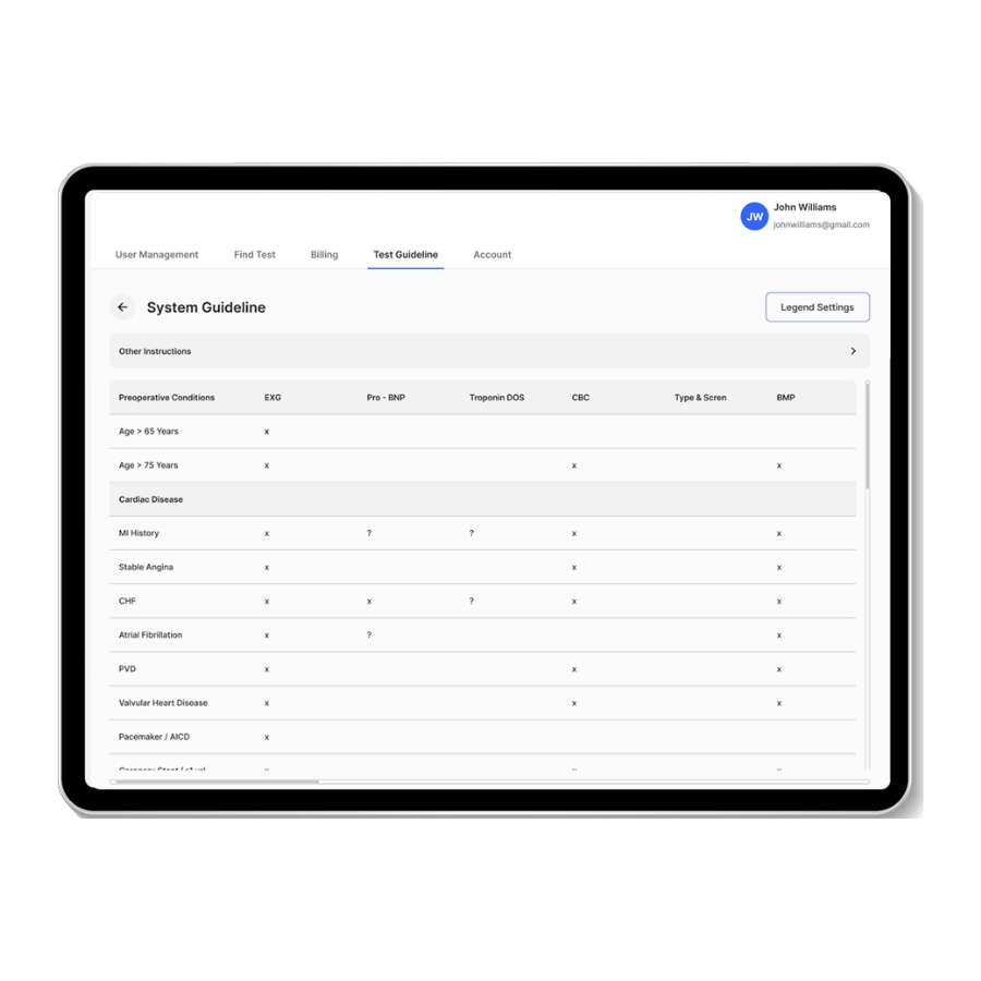 Recommendation Accuracy Form