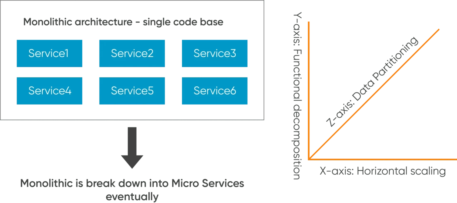 Monolithic Architecture SIngle Code Base