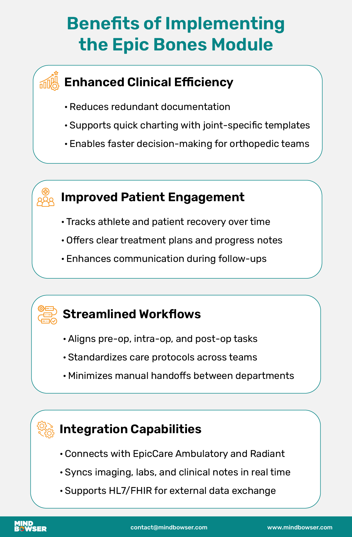 Mobile Image of Benefits of Implementing the Epic Bones Module