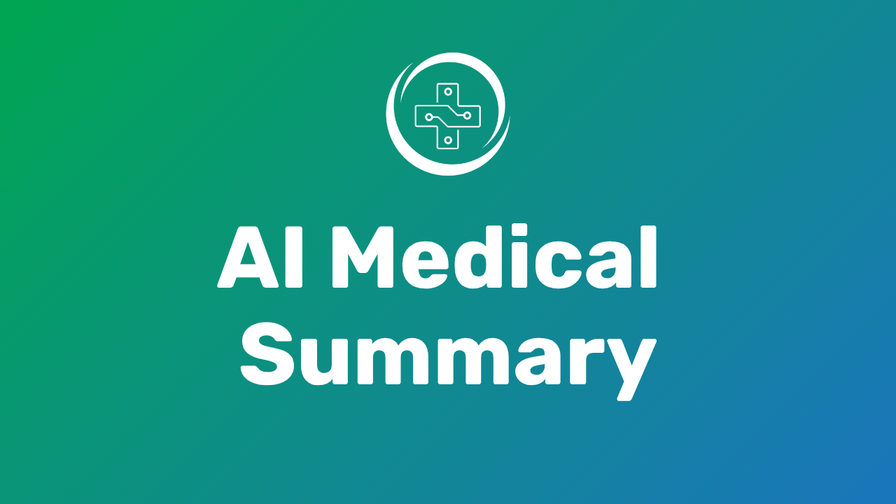 YouTube Thumbnail of AI Medical Summary