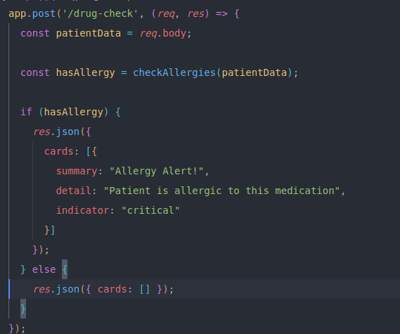 Building First CDS Hook